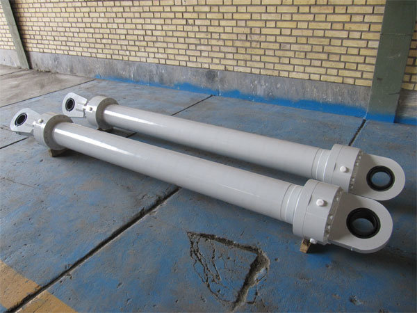 Heavy Duty Industrial Flanged Double Acting Hydraulic Cylinder for Crane
