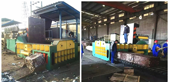 Waste Metal Hydraulic Aluminum Can Baler