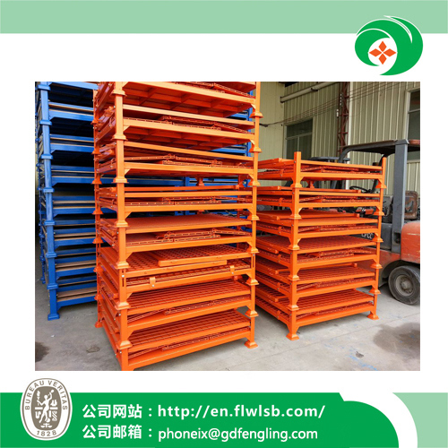 Steel Folding Logistics Cage for Transportation with Ce by Forkfit