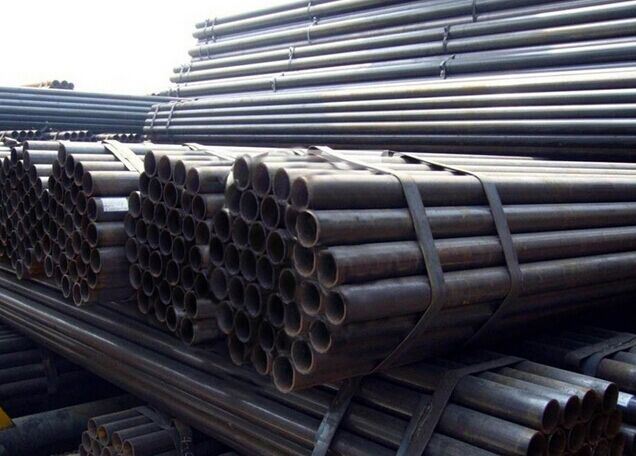 Black Steel Pipe Balck Steel Tube Black Carbon ERW Round Steel Pipe