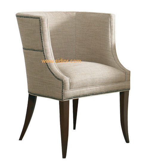 (CL-1111) Luxury Fabric Wooden Dining Chair for Hotel Furniture