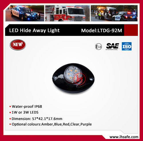 LED Warning Hideaway Light (LTDG92M)