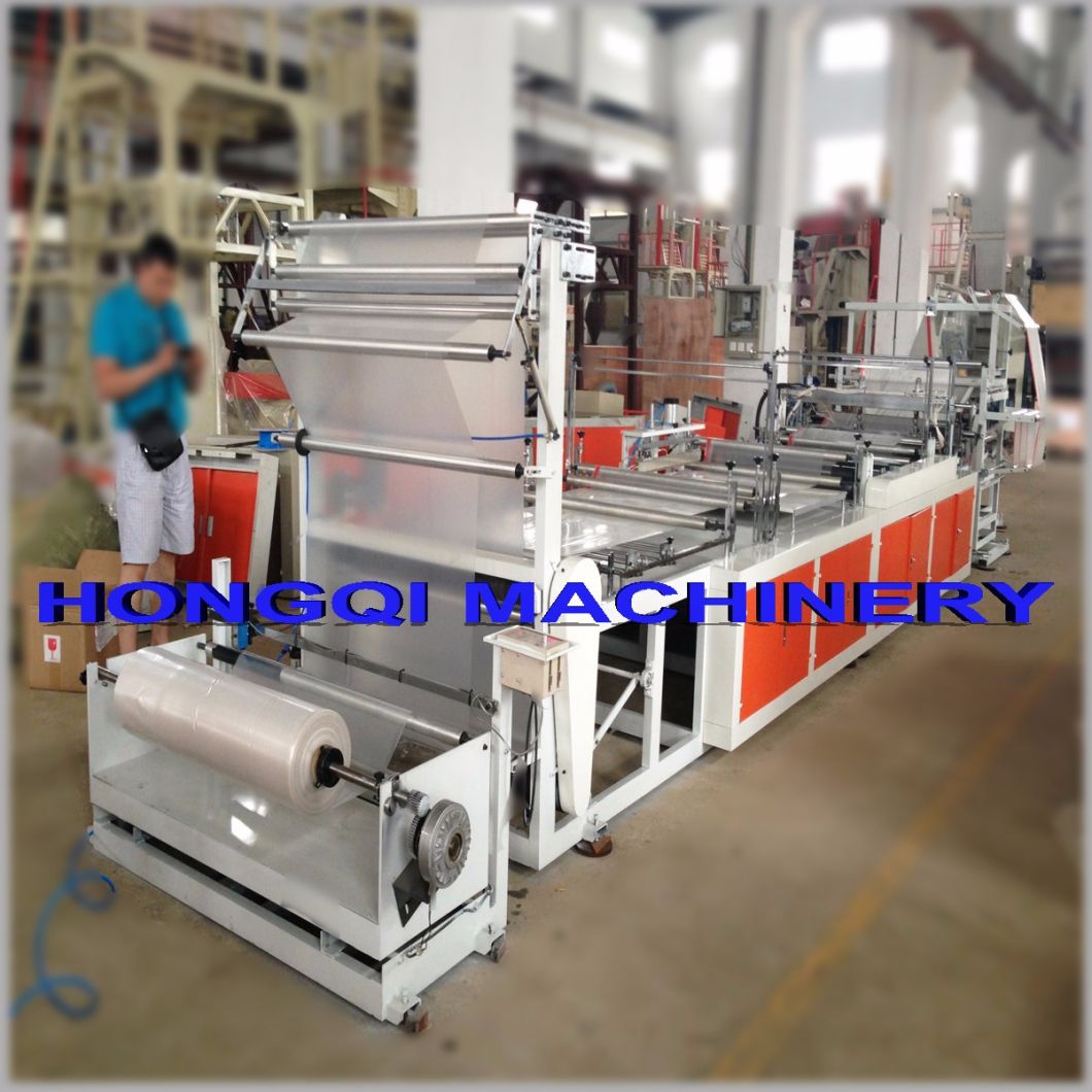 Automatic Ribbon Through Rolling Bag Making Machine