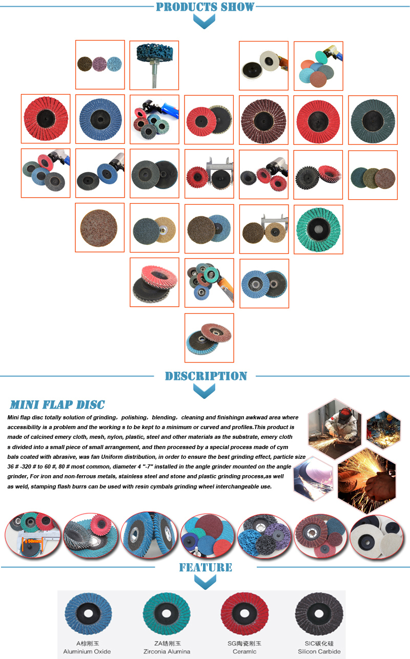 Pneumatic Grinding Tools Flap Wheels Hot Sale