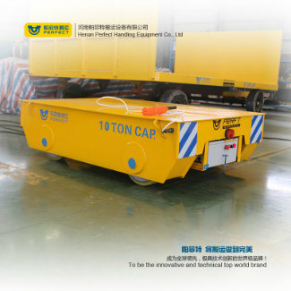 Cable Reel Automated Rail Trolley Motorized Trailer