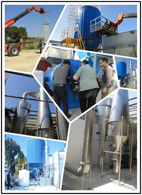 Fluidized Drying Granulator for Foodstuff