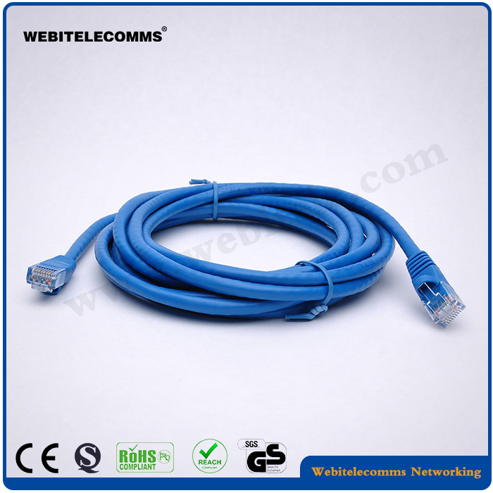 Unshielded Cat 6 Twisted 4 Pair Network Patch Cord