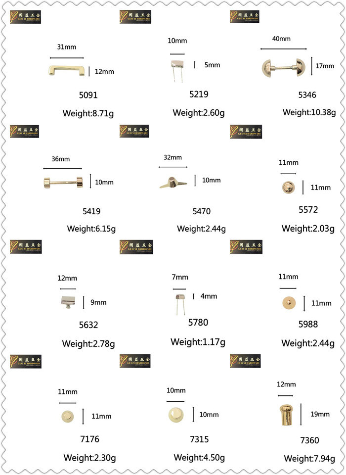 a Special Barbell Shape Metal Fitting (7302)