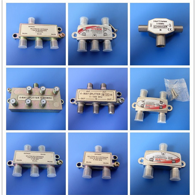 3 Way 5-2400MHz Zinc Alloy Splitter (SP-012)