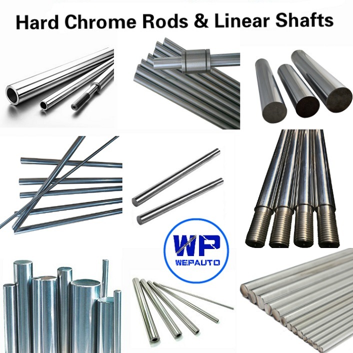 Linear Round Shaft, Cylinder Steel Liner Rail Linear Shaft Rod