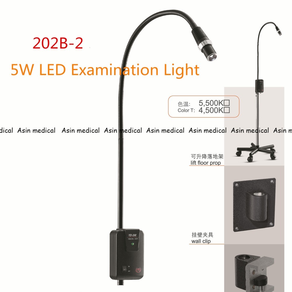 High Quality 5W LED Surgical Medical Exam Light Floor Prop Examination Light Ce FDA Approval