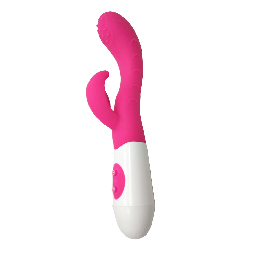 Silicone Powerful Vibrating Massager Adult Rabbit Vibrator Sex Toys for Women