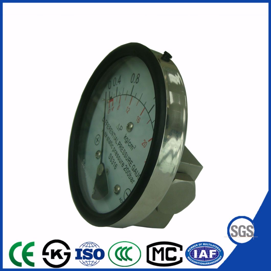 High Quality and Patent Product Magnetic Induction Differential Pressure Gauge