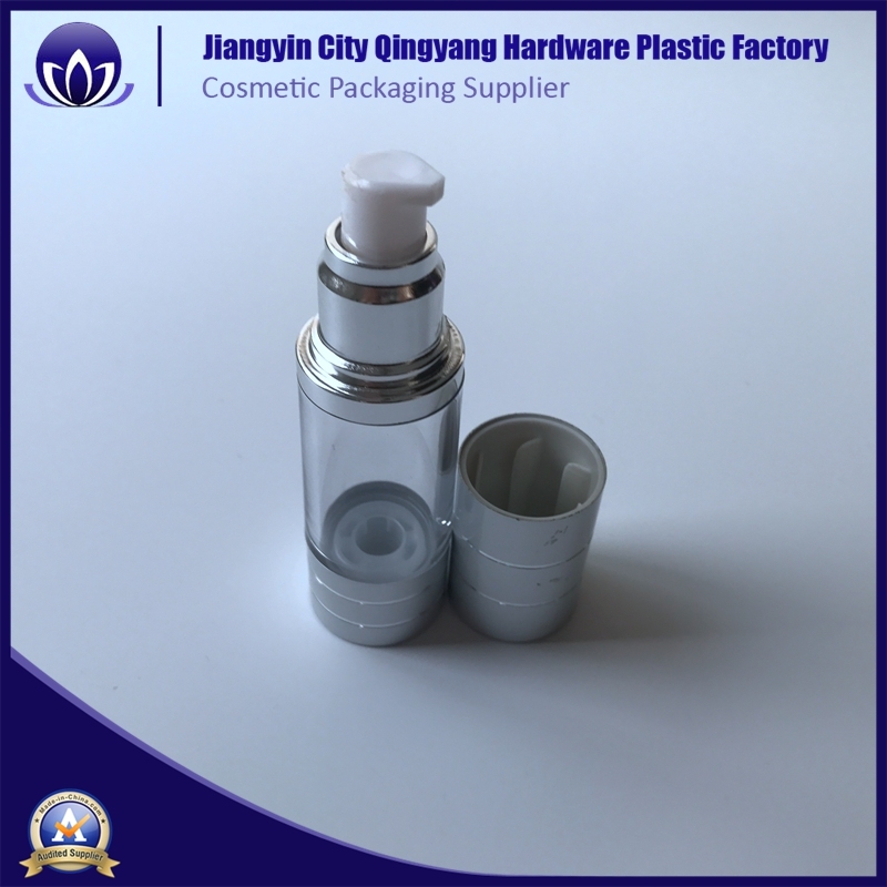 15ml/30ml/50ml Plastic Round Cosmetic Airless Bottle
