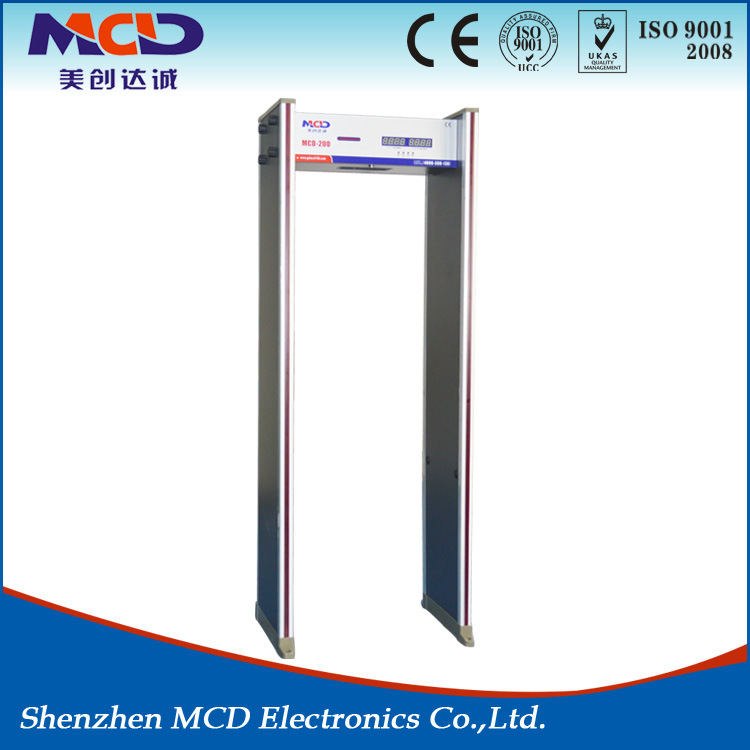 Hot Sale Archway Super Metal Detector Gate Mcd-200/Economical Walkthrough Security Door
