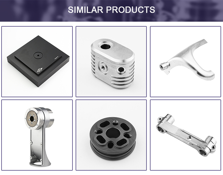 Wholesale CNC Aluminum Milling Spare Central Machinery Parts