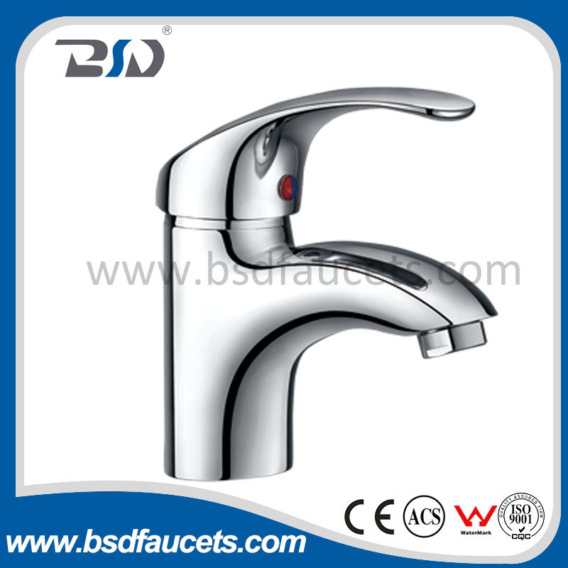 Chrome Plated Water Tap Basin Kitchen Bathroom Wash Basin Faucet