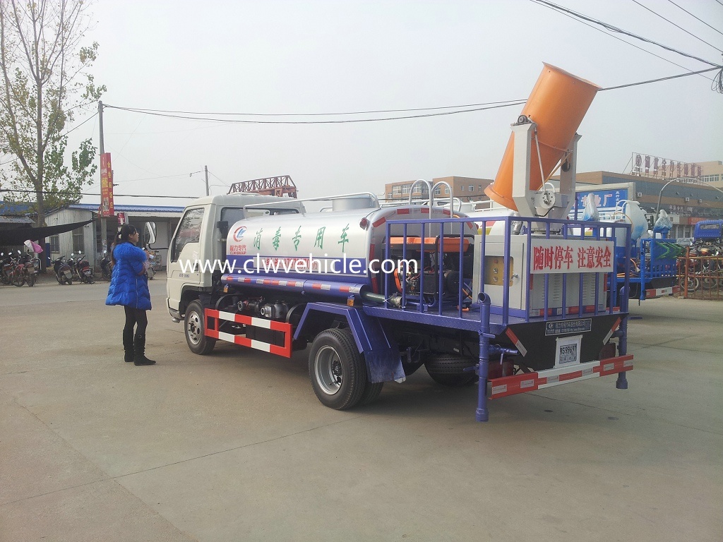 4X2 6000 Liters Chemical Spraying Truck for Environmental Sanitation