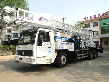 Truck Mounted Water Well Drilling Rig (BZC350ZYII)