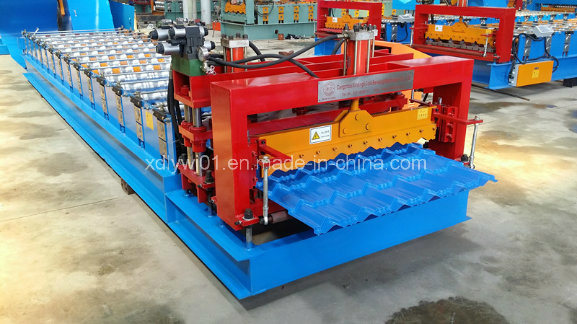 Automatic Glazed Tiles Roof Sheet Forming Machine for Nigeria