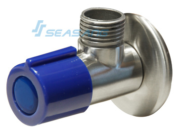 Manual Stainless Steel Plumbing Control Cold Water Angle Valve