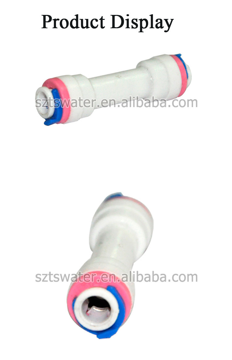 Check Valve Connector Tube in RO Water System