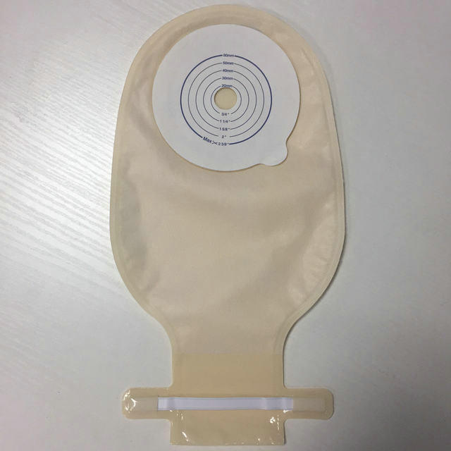 Soft Hydrocolloid One Piece Open and Closed Ostomy Bag with 100% Good Rate