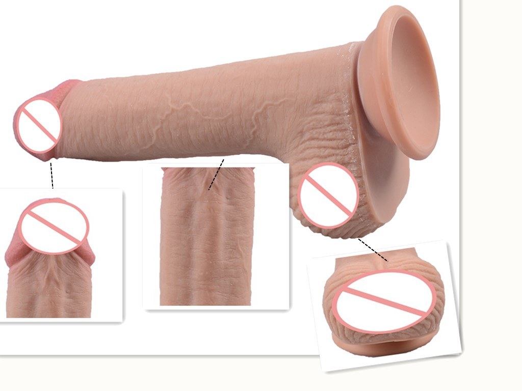 Silicone Dildo Massage Stick Adult Sex Toys Ssk-38001c