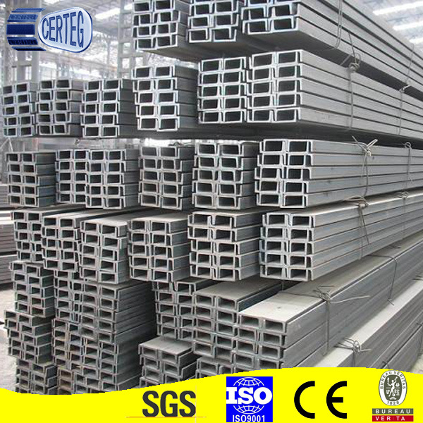 Q235/Q345 U Steel Profile U Channel Steel (100X48mm)