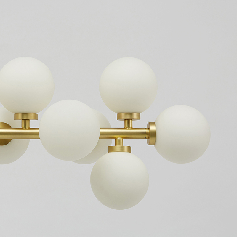 16head Glass Ball Pendant Lamp Modern Decorative Glass Pendant Light