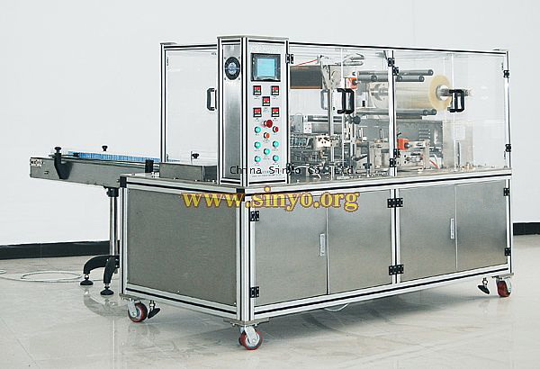 Overwrapping Machine for Adjustable Cellophane Tri-Dimensional with Adhesive Tear Tape (SY-2000)