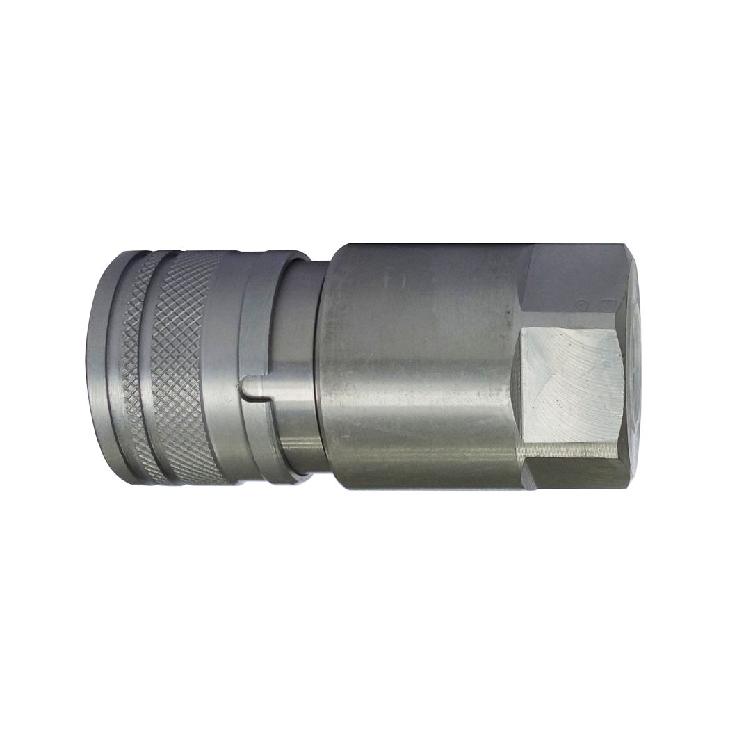 Nwp4 Series Hydraulic Fluid Oil Pipe Line Connector Flat Face Quick Release Couplings