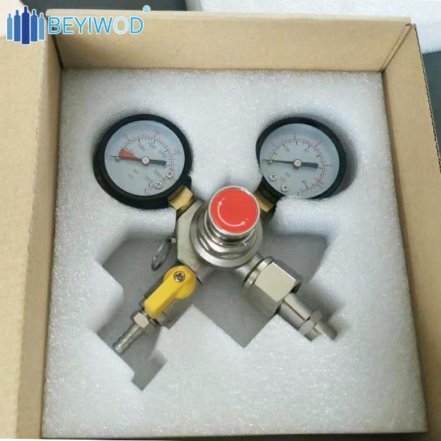 Commercial CO2 Pressure Regulator, Gas Regulator Aquarium CO2 Regulator