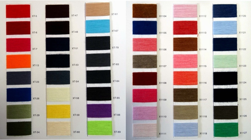 100% Ring Spun Polyester Dope Dyed Yarn for Circular Knitting