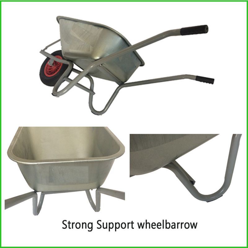 Heavy Duty Steel Construction Wheelbarrow