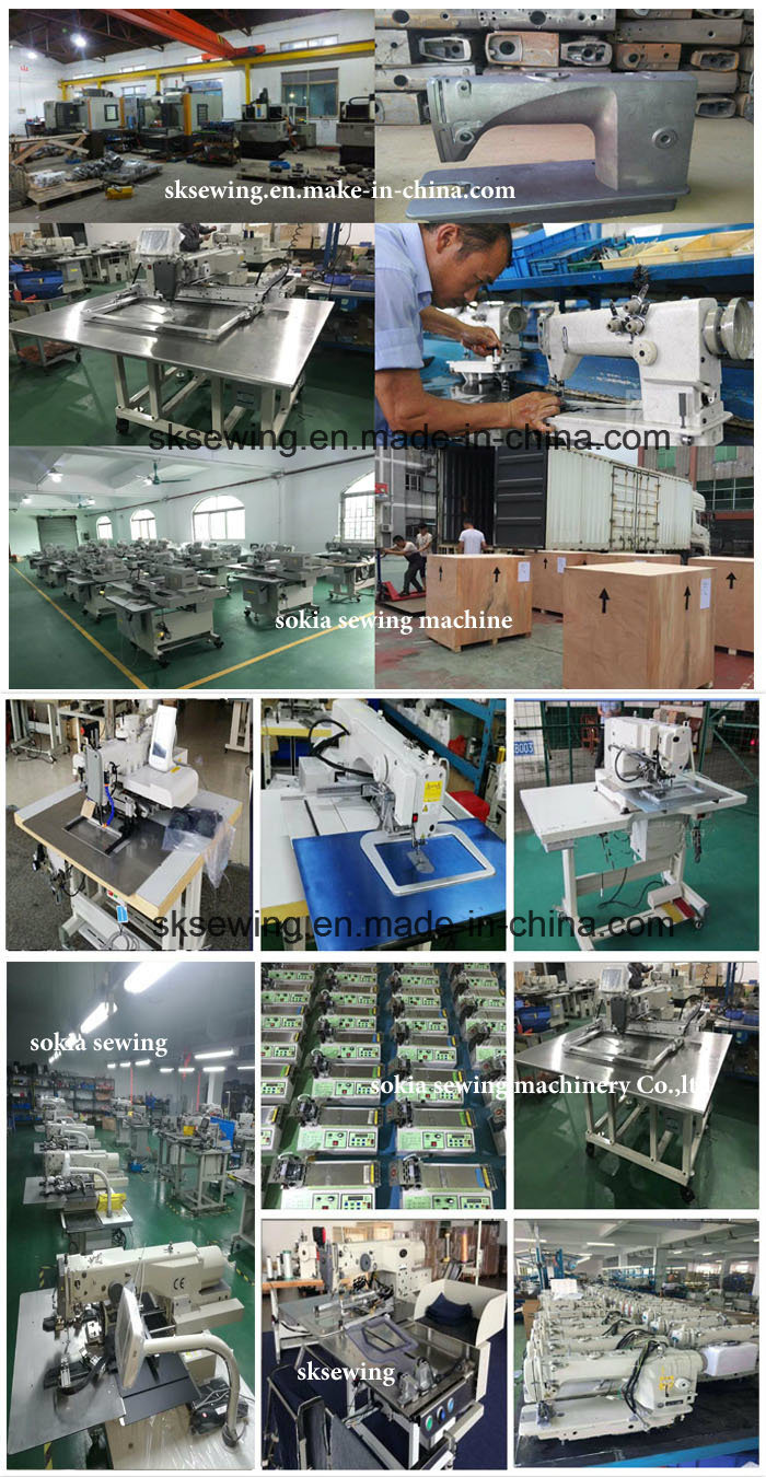 Automatic Industrial Handbag Shoe Making Pattern Sewing Machinery