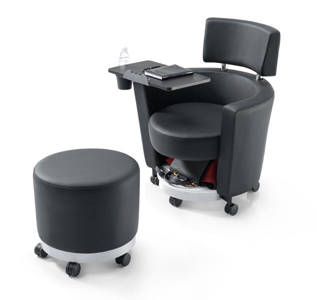 Removable Training Chair with Writing Pads for Conference Room
