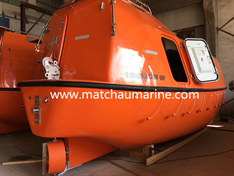 Solas Approved Totally Enclosed Lifeboats Rescue Boats