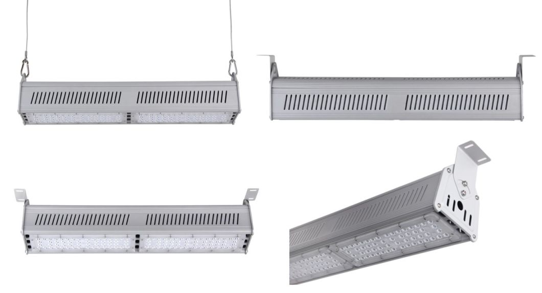 200W LED High Bay Light Liner Interior Exterior Industrial Lighting IP65 Waterproof