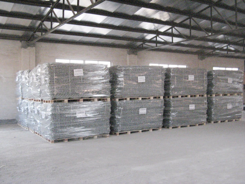 Hexagonal Mesh Hot Dipped Galvanized Gabion Box and PVC Coated Galvanized Gabion Box