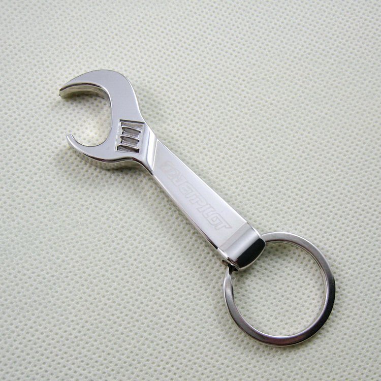 Promotion Gift Cheap Custom Surfboard Shape Metal Keychain with Bottle Opener