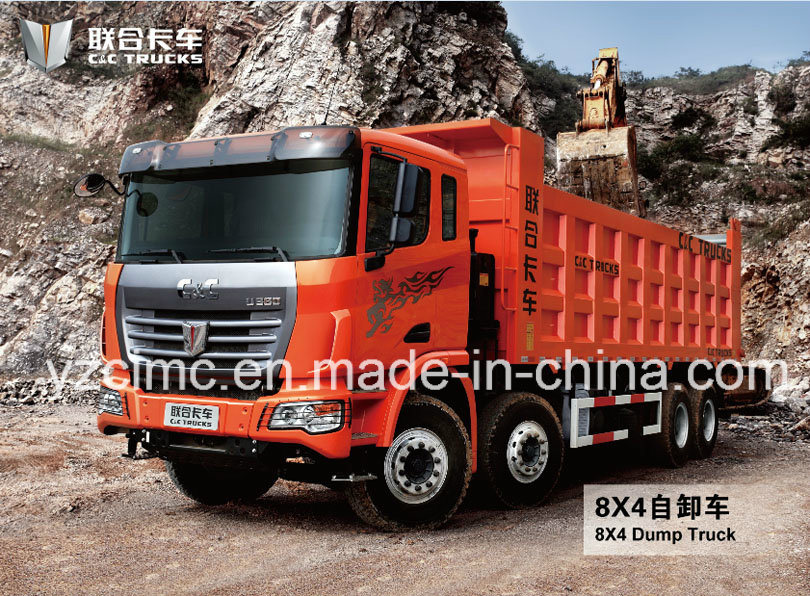 China 8*4 C&C Dump Truck with The Lowest Price