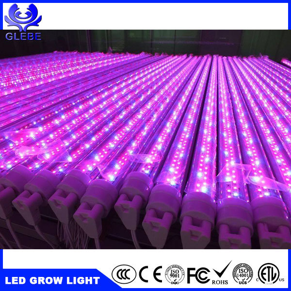 Blue: Red 3: 1 4: 1 5: 1 6: 1 LED Grow Tube Light Plant Grow Lamp