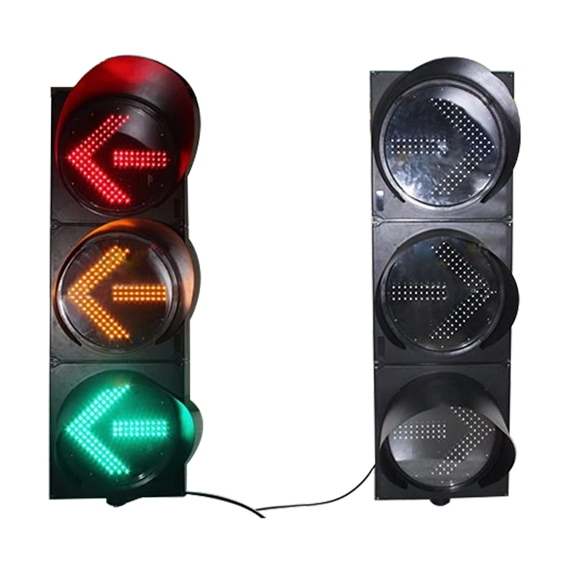 Manufacturer Sales 400mm Red Yellow Green Arrow Signal LED Traffic Light