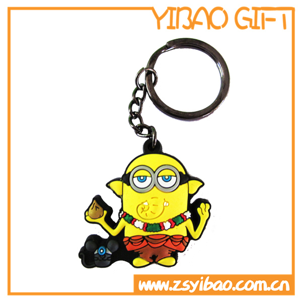 Supply Custom Rubber Soft PVC Keychain (YB-LY-K-05)