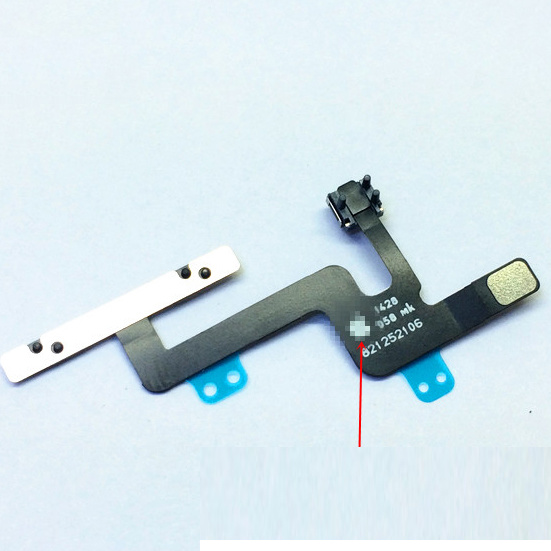 Volumn Control Button Mute Flex Cable Ribbon Repair for iPhone 6 Plus (5.5