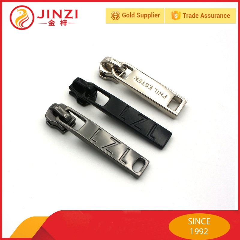 OEM Custom Brand Logo Metal Zipper Puller and Zipper Pulls