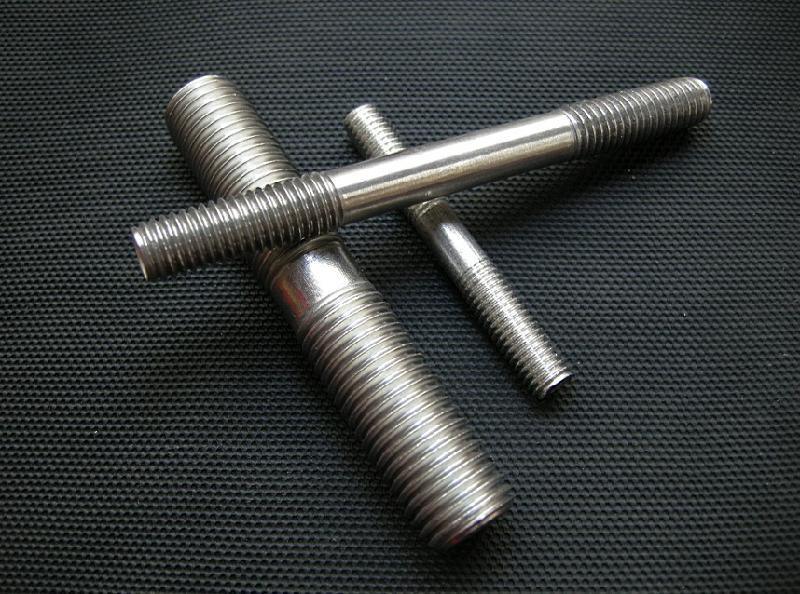 High Quality Fasteners Double End Studs Bolt Stainless Steel, Zinc, 1d/1.25D/1.5D/2D, DIN938