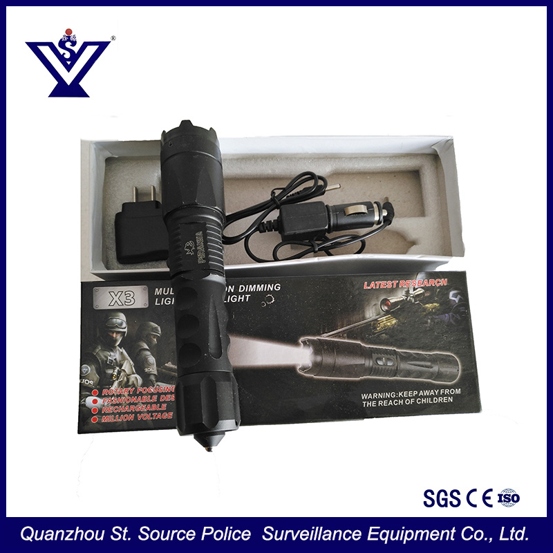 Police Tactical Self Defense Flashlight Stun Gun (SYSG-X3)