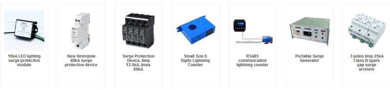 DC solar PV system Lightning Surge Arrester